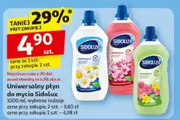 Auchan Płyn do mycia wiosenny bukiet Sidolux Uniwersalny oferta