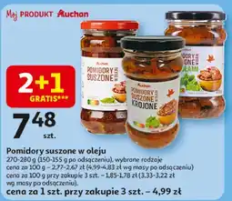 Auchan Pomidory suszone z ziołami Auchan Różnorodne (Logo Czerwone) oferta