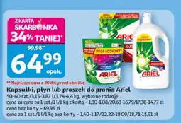 Auchan Żel do prania color Ariel oferta