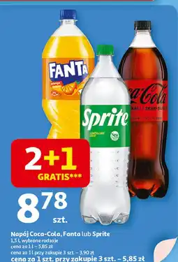 Auchan Napój pomarańczowy Fanta oferta