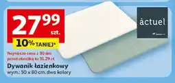 Auchan Dywanik łazienkowy 50 x 80 cm Actuel oferta