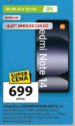 Auchan Smartfon redmi note 14 Xiaomi oferta