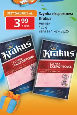 E.Leclerc Szynka eksportowa Krakus Animex oferta