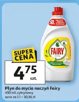 Auchan Płyn do mycia naczyń lemon Fairy oferta