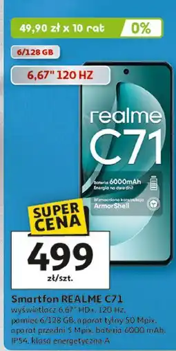 Auchan Smartfon c71 Realme oferta