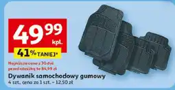 Auchan Dywaniki samochodowe gumowe oferta