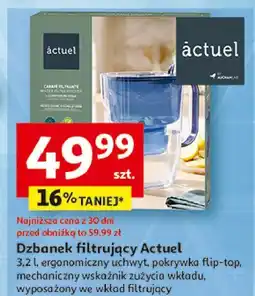 Auchan Dzbanek filtrujący 3.2 l Actuel oferta
