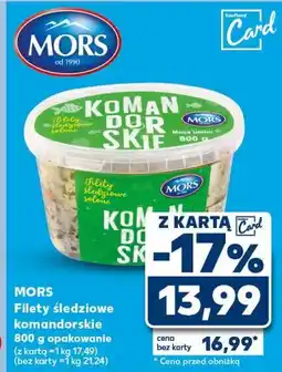 Kaufland Filety śledziowe komandorskie Mors Ryby oferta