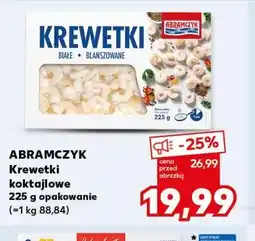 Kaufland Krewetki białe koktajlowe Abramczyk oferta