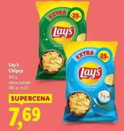 Lidl Lay's 163 g oferta