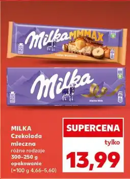 Kaufland Czekolada toffee wholenut Milka Mmmax oferta