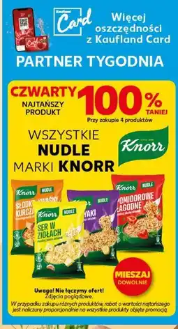 Kaufland Pomidorowe łagodne Knorr Nudle oferta