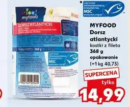 Kaufland Dorsz atlantycki kostka Myfood oferta