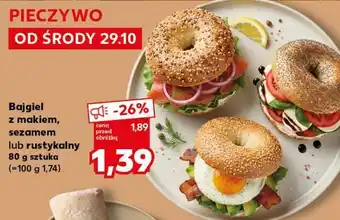 Kaufland Bajgiel z makiem oferta