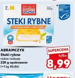 Kaufland Steki rybne w panierce z sosem serowym Abramczyk oferta