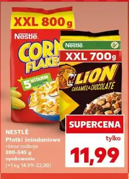 Kaufland Płatki śniadaniowe Lion oferta