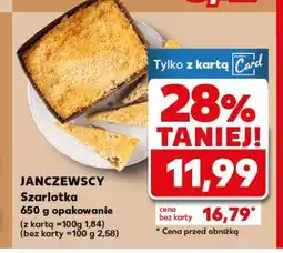 Kaufland Szarlotka Janczewscy oferta