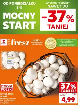 Kaufland Pieczarki K-Classic Stąd Takie Dobre! oferta