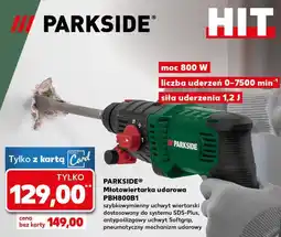 Kaufland Młotowiertarka z udarem elektropneumatycznym 1500w Parkside oferta