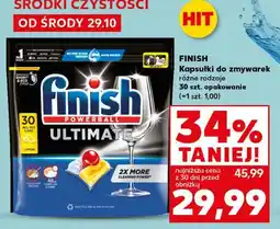 Kaufland Tabletki do zmywarek lemon Finish Powerball Ultimate oferta
