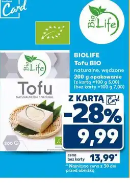 Kaufland Tofu naturalne bio Bio Life oferta