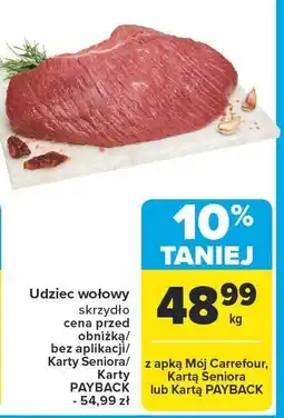 Carrefour Market Udziec wołowy skrojony Carrefour Market oferta