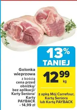 Carrefour Market Golonka wieprzowa z kością Carrefour Market oferta