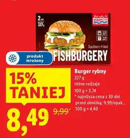 Lidl Burger rybny Lidl oferta