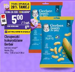 Polomarket Chrupeczki kukurydziane Gerber Nestle oferta