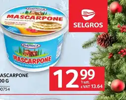 Selgros Mascarpone Piątnica oferta