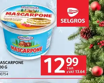 Selgros Mascarpone Piątnica oferta