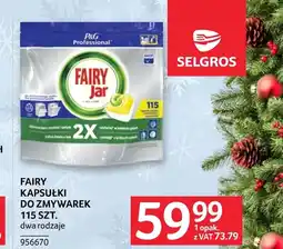 Selgros Kapsułki do zmywarki Fairy oferta