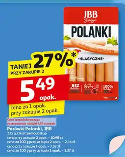 Auchan Parówki dobropolanki Jbb Bałdyga oferta