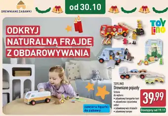 ALDI Kamper drewniany Toylino oferta
