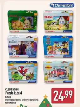ALDI Puzzle-klocki frozen ii Clementoni oferta