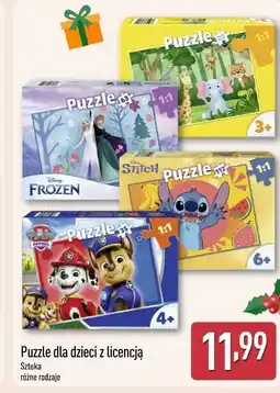 ALDI Puzzle zwierzęta oferta