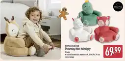 ALDI Fotel pluszowy dla dzieci Home Creation oferta