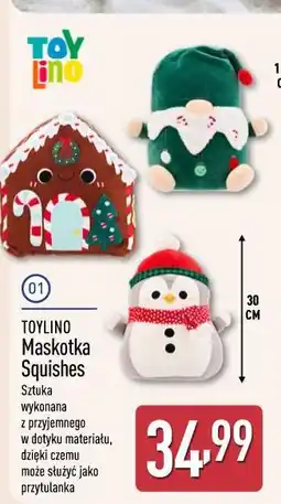 ALDI Maskotka squishes 30 cm Toylino oferta