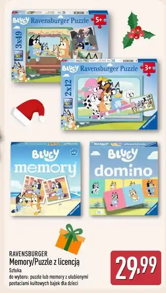 ALDI Domino bluey Ravensburger oferta