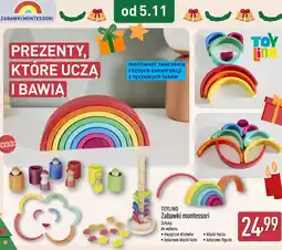 ALDI Kolorowe klocki koło Toylino oferta