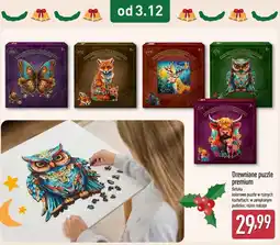 ALDI Puzzle drewniane premium oferta