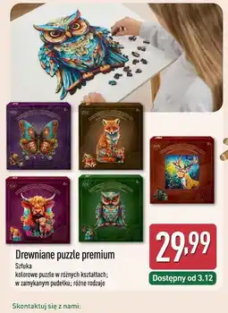 ALDI Puzze drewniane oferta