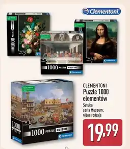 ALDI Puzzle 1000 elementów Clementoni oferta