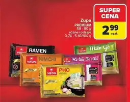 Carrefour Zupa premium, różne rodzaje Vifon oferta