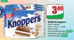Dino Wafel Knoppers różne rodzaje oferta