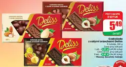 Dino Czekolada z całymi orzechami Deliss 3 rodzaje oferta