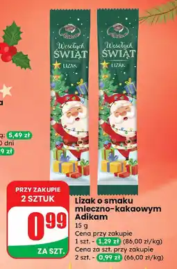 Dino Lizak o smaku mleczno-kakaowym Adikam oferta
