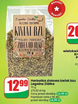 Dino Herbatka ziołowa kwiat bzu Legalne Ziółka oferta