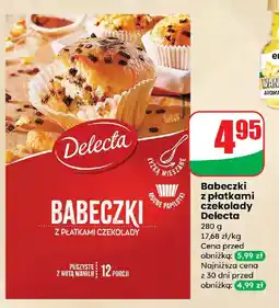 Dino Babeczki z płatkami czekolady Delecta oferta