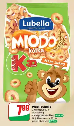 Dino Płatki Lubella Miodokółka oferta